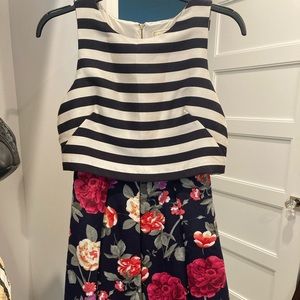 Anthropologie floral dress.